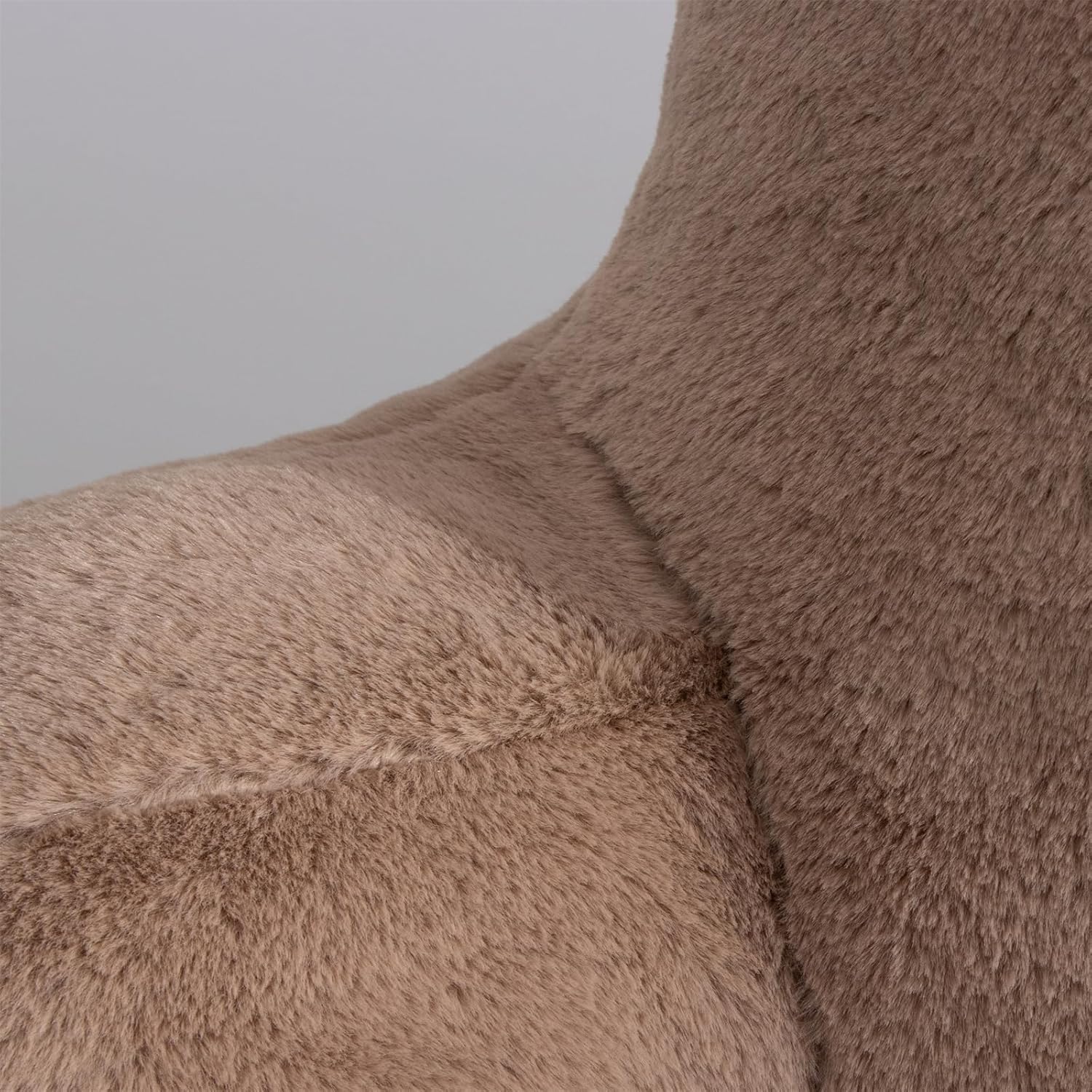 A Nice Night Faux Fur Reading Pillow with Arms