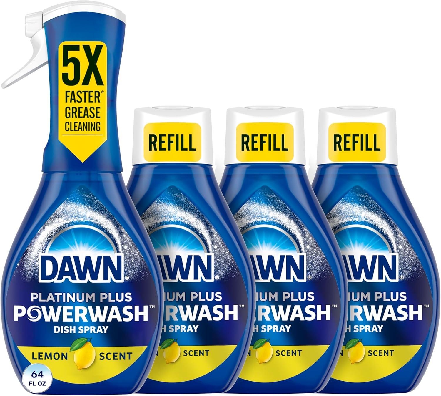 Dawn Powerwash Spray Dish Soap Starter Kit Refills