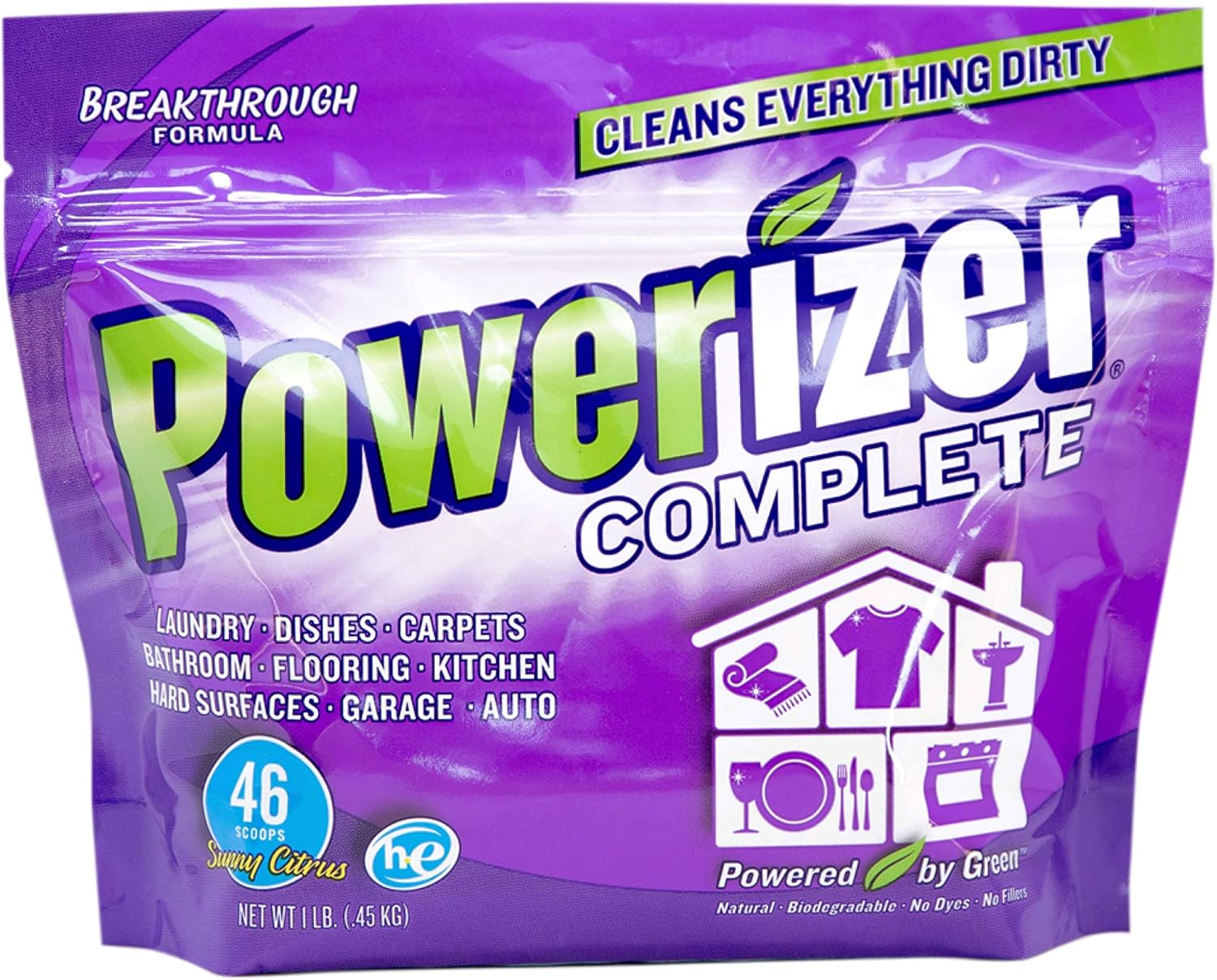 Powerizer 6-in-1 Laundry Multi-Purpose Cleaner Powder