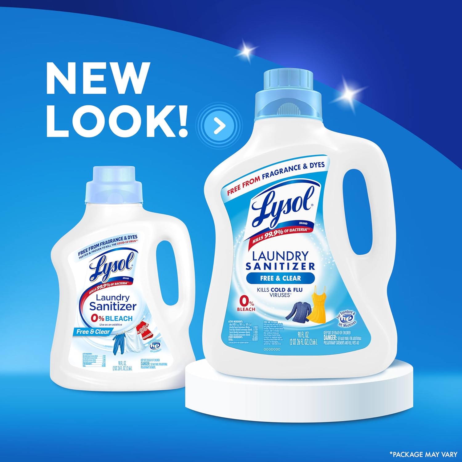 Lysol Laundry Sanitizer Additive 90 Fl Oz Free Clear