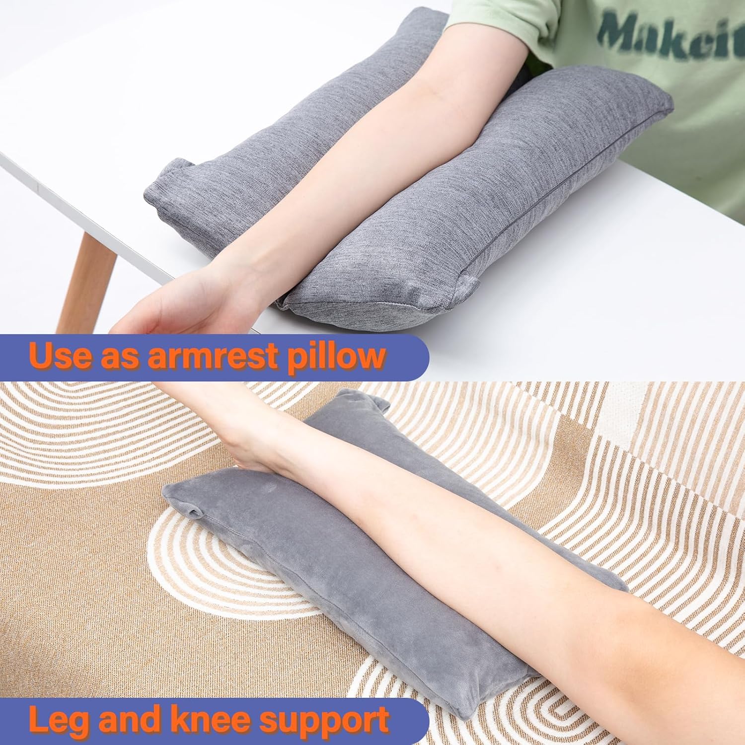 1 MIDDLE ONE Arm Pillow with Cooling Cover