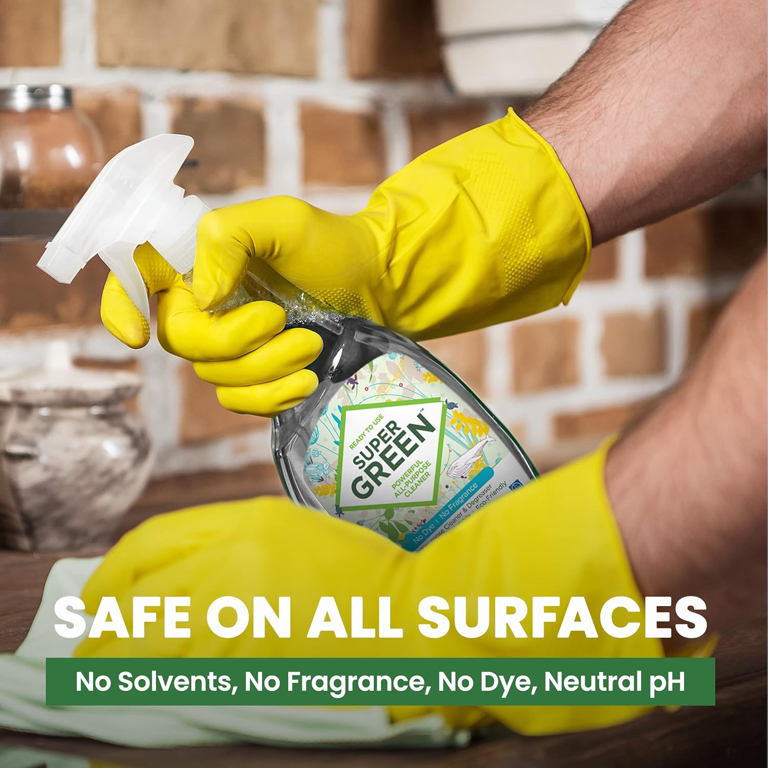 SuperGreen Powerful All-Purpose Cleaner and Degreaser Concentrate
