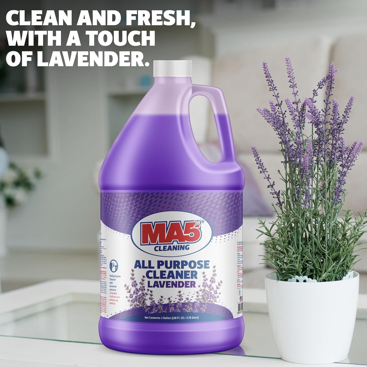 MA5x All Purpose Cleaner with Lavender Extracts 1 Gallon