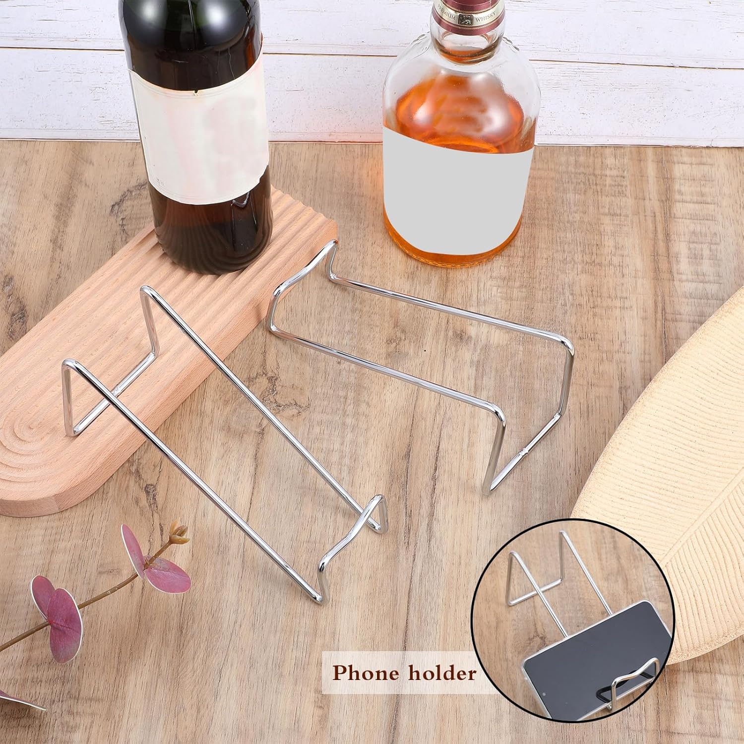 Tolare 4pcs Tabletop Wine Rack Organizer