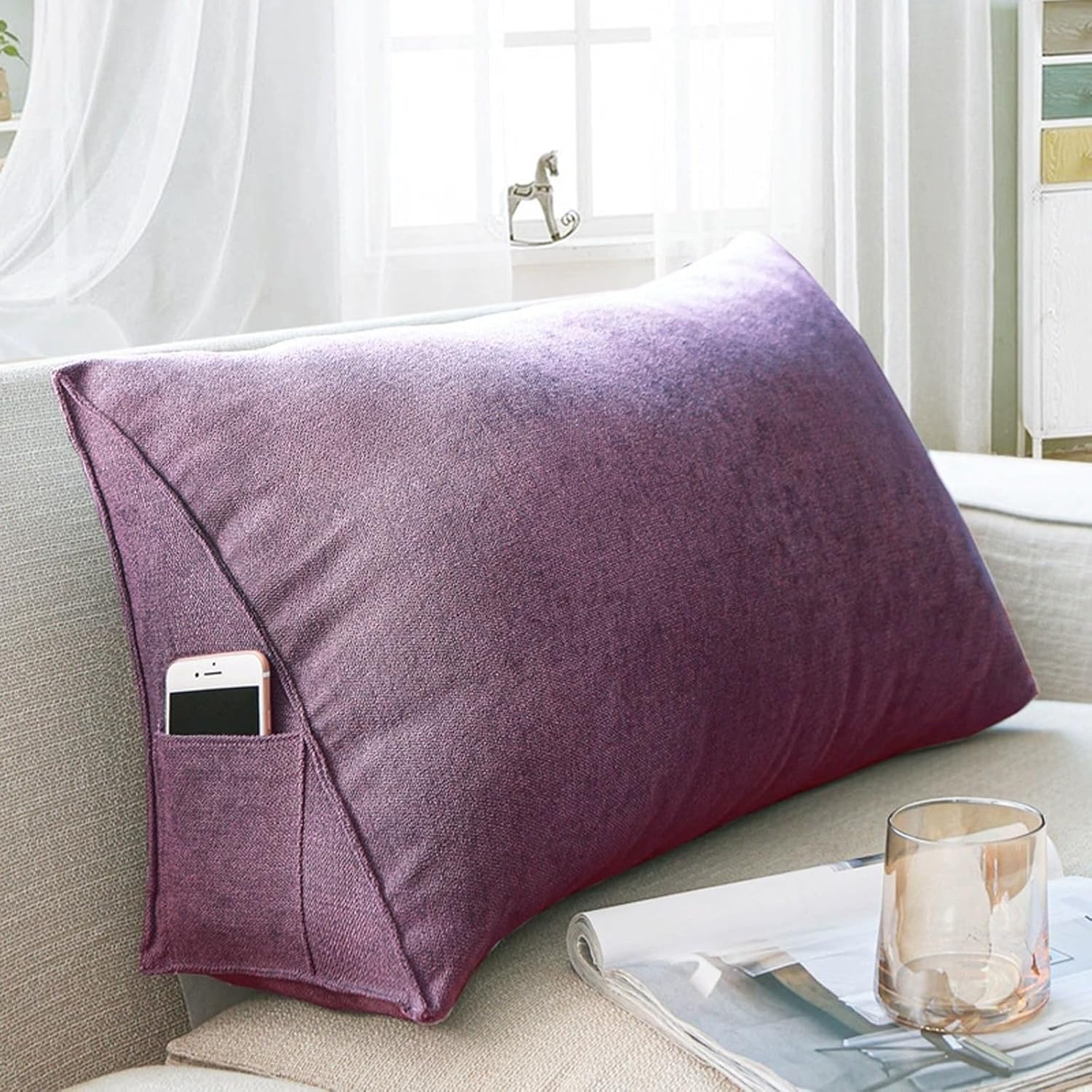 yonwait Wedge Pillow for Bed and Sofa Support