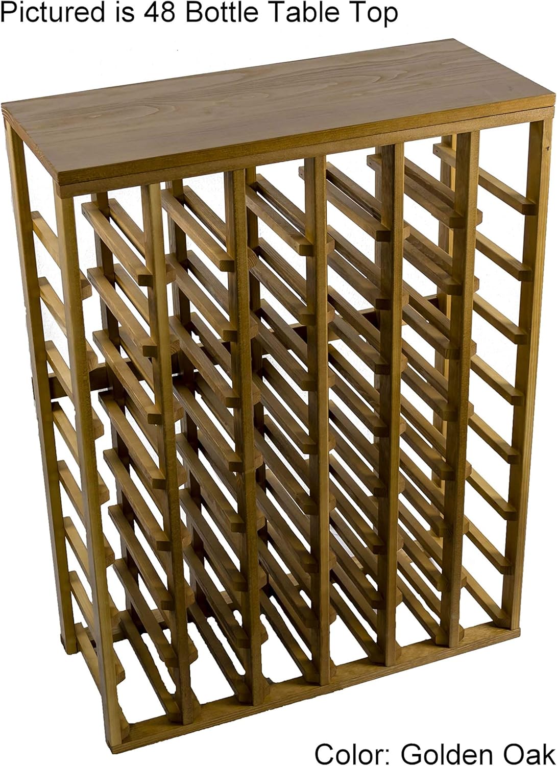 Creekside 24 Bottle Pine Stackable Wine Cubes Set of 2 1