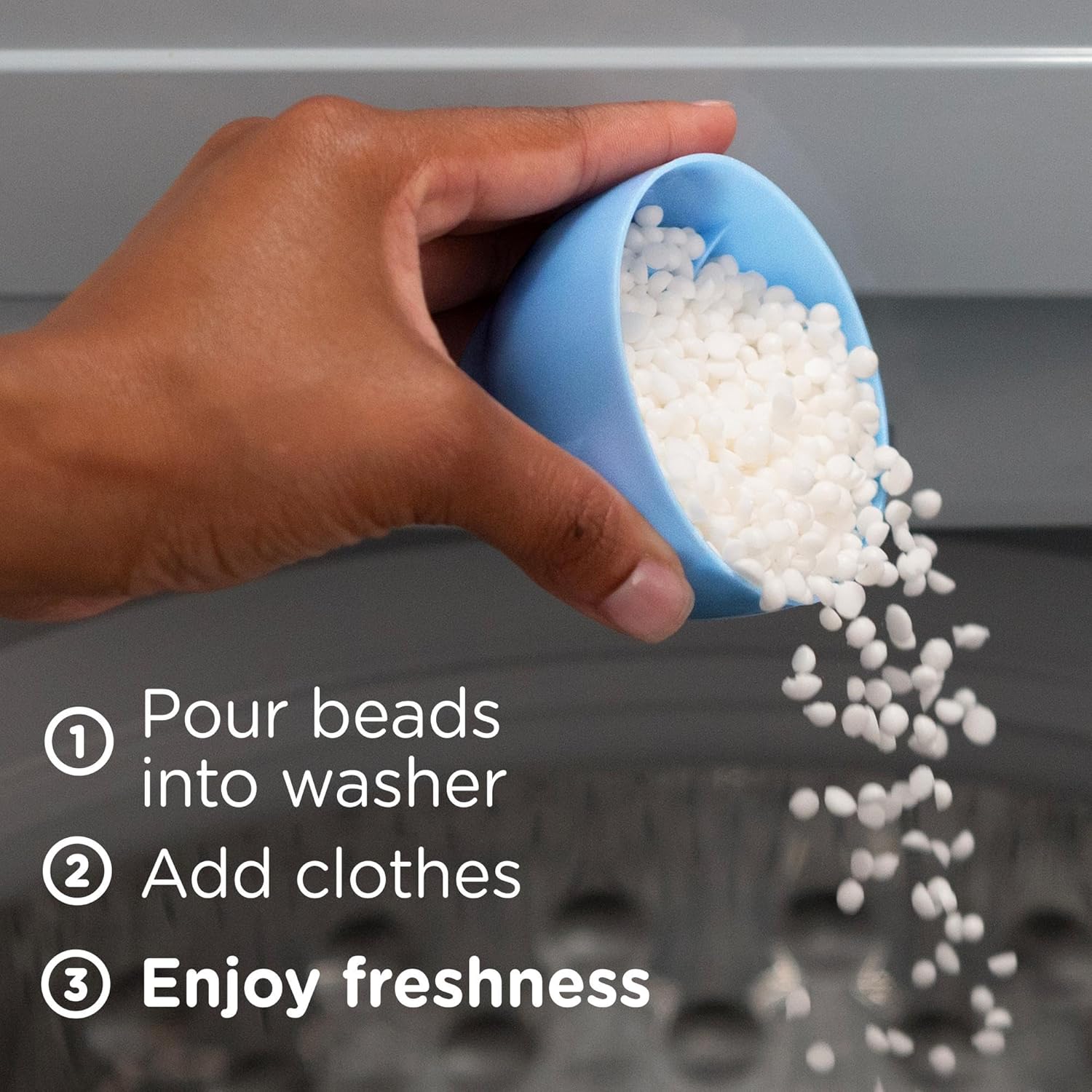 Downy Light Scent Booster Beads 24 oz Ocean Mist No Heavy Perfumes