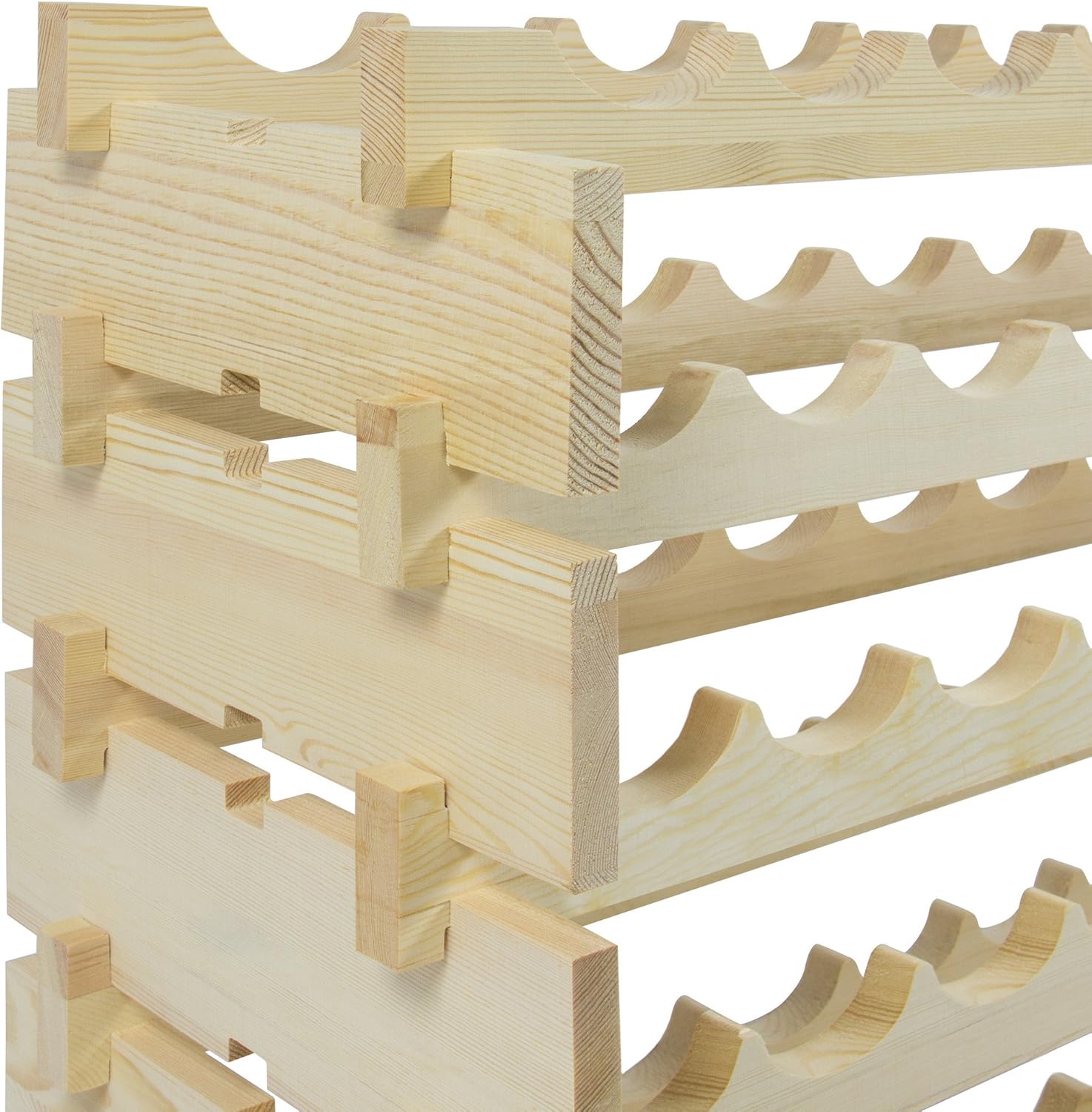 ElvaMunoz 6 Tier Wine Rack for 72 Bottles
