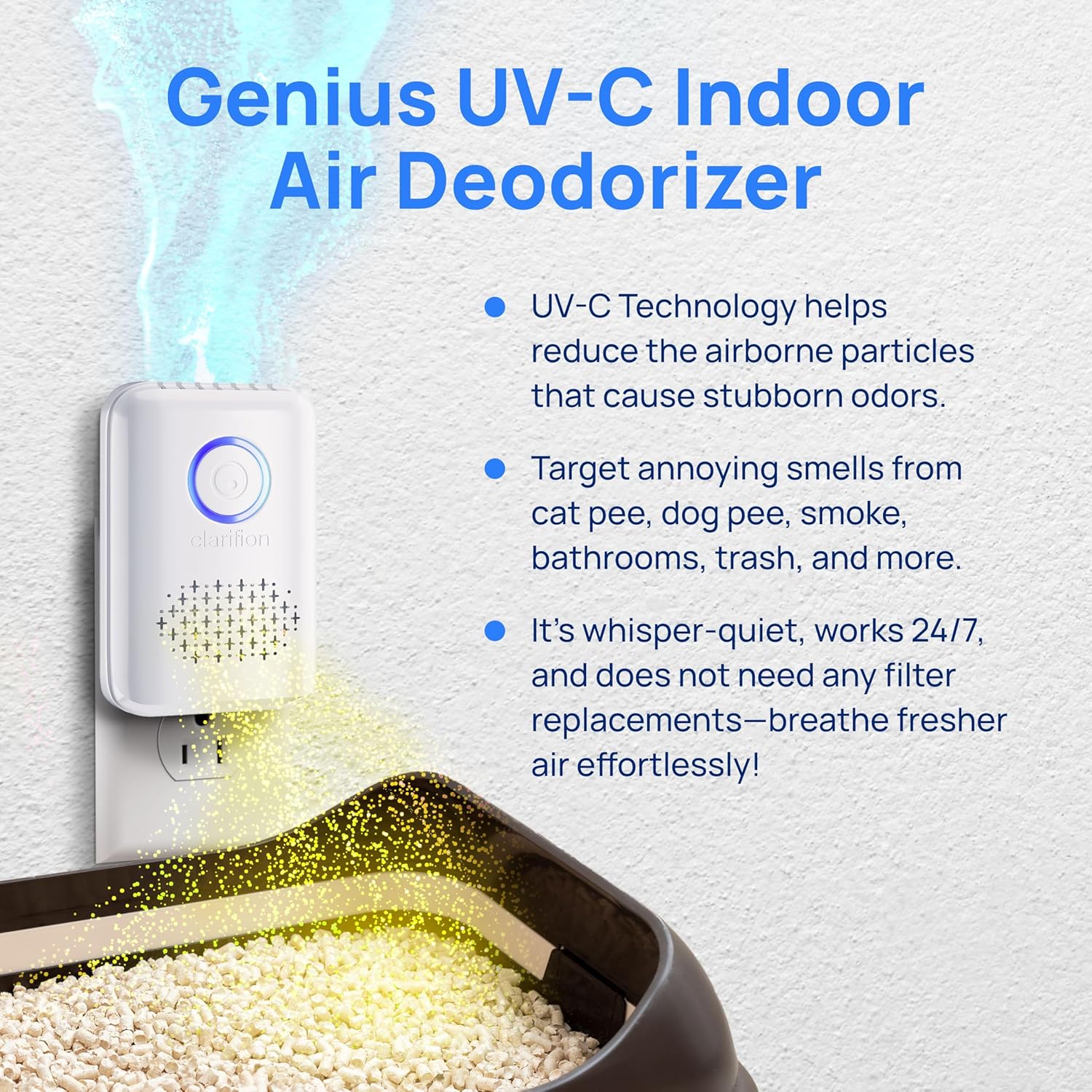 Clarifion ODRx UV-C Cat Odor Deodorizer 1