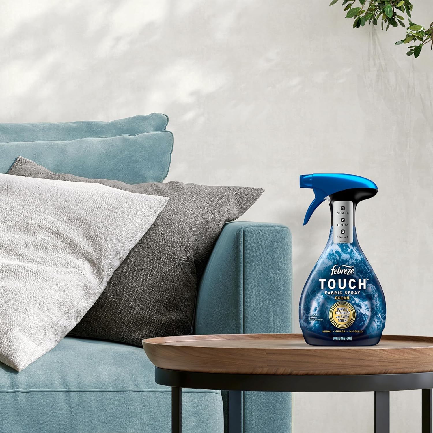 Febreze Touch Fabric Spray Ocean Mountain 169 oz Pack of 2